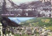 carte postale Valloire autrefois aujourd hui 